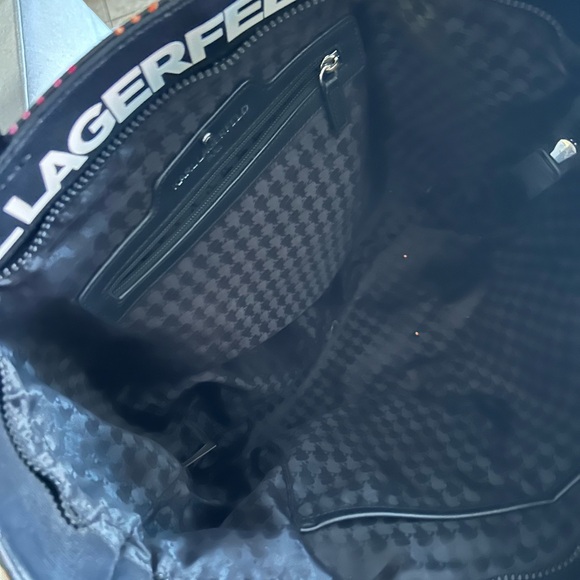 Karl Lagerfeld Multicolor Logo Tote - Picture 4 of 4